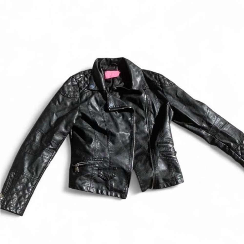 Women's Black Leather Jacket